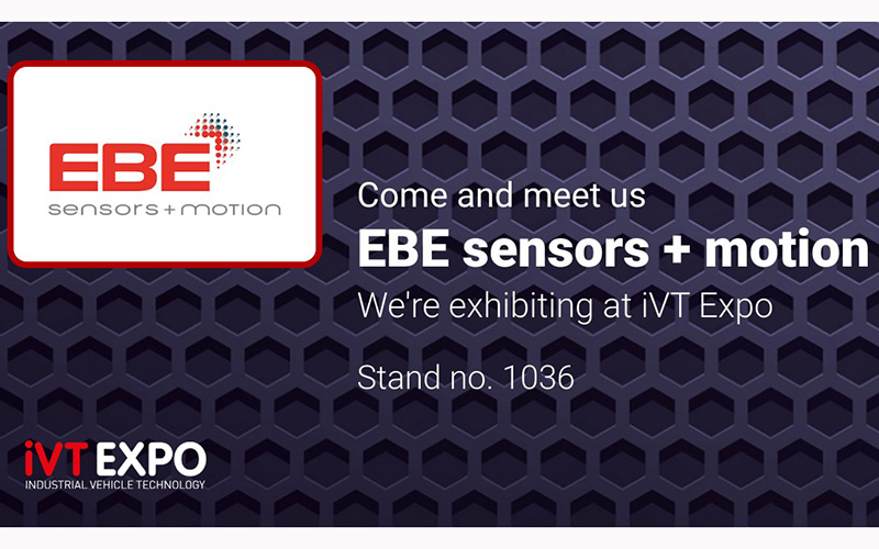 Visit EBE sensors + motion at the iVT Expo 2024 in Cologne!